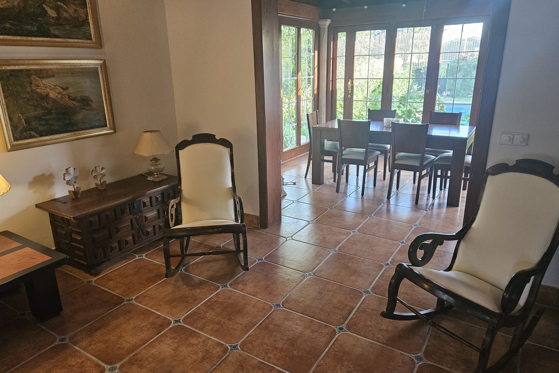 After renovation pool area